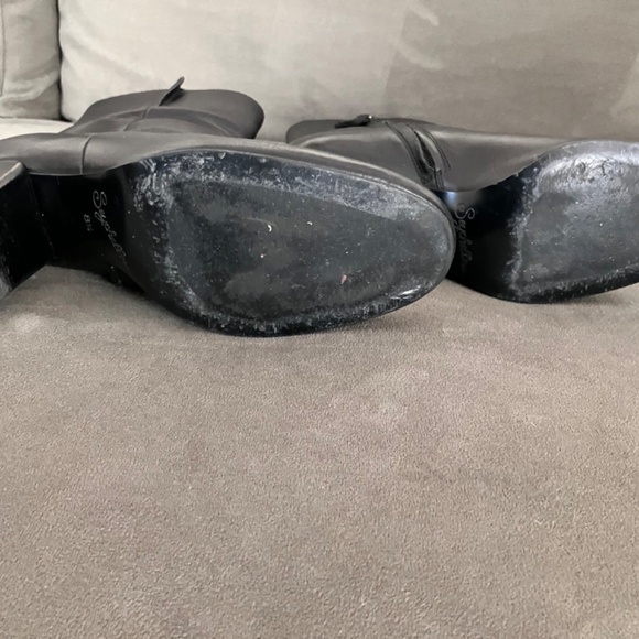 Seychelles Black Boots 8.5 - Picture 4 of 8